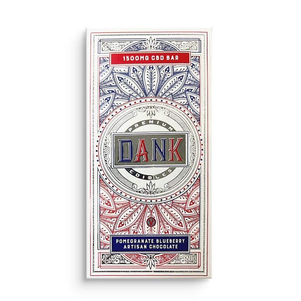 buy DANK 1500mg CBD Bars - Blueberry Pomegranate