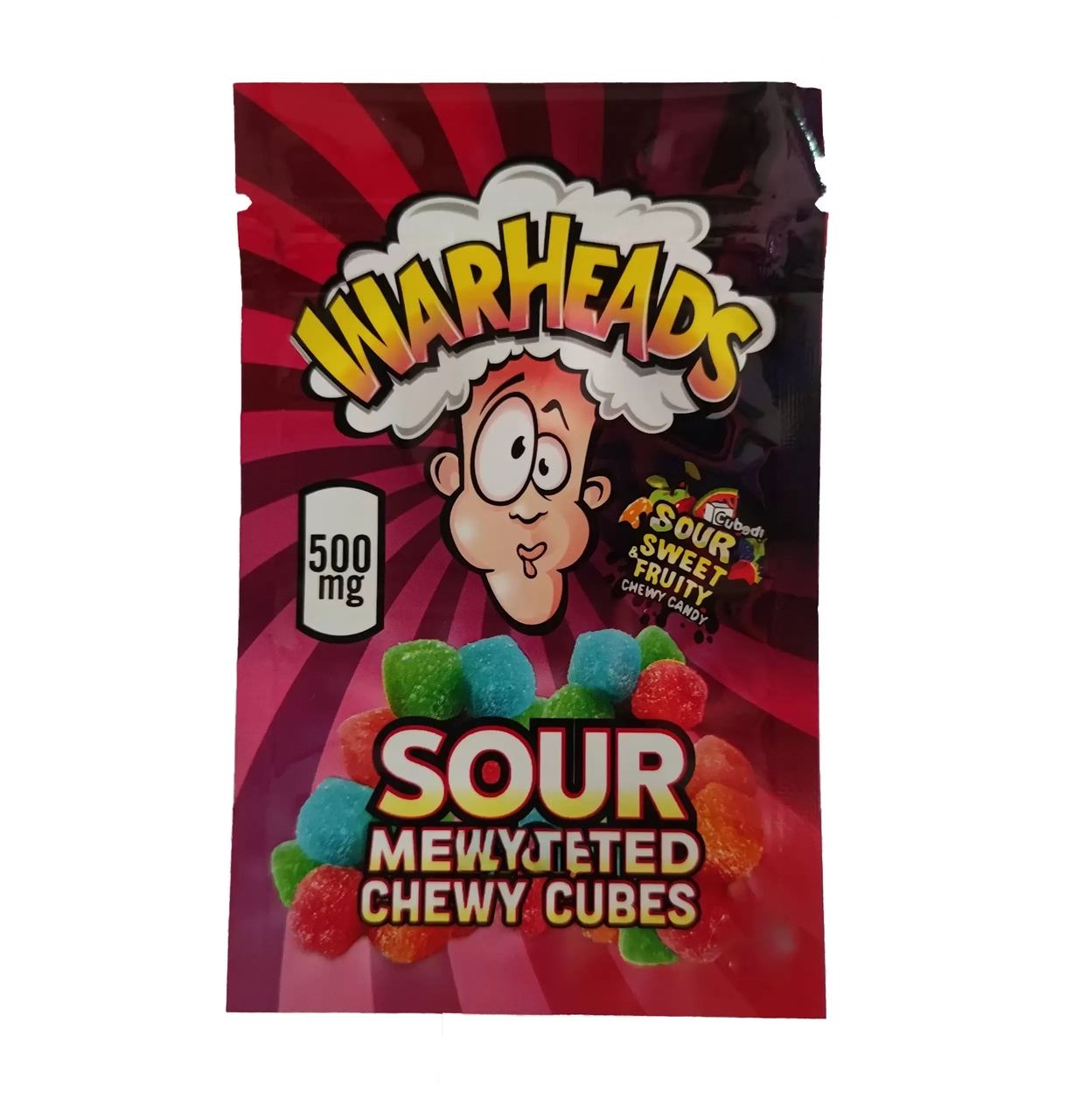 buy War Head Chewy Cubes 500mg