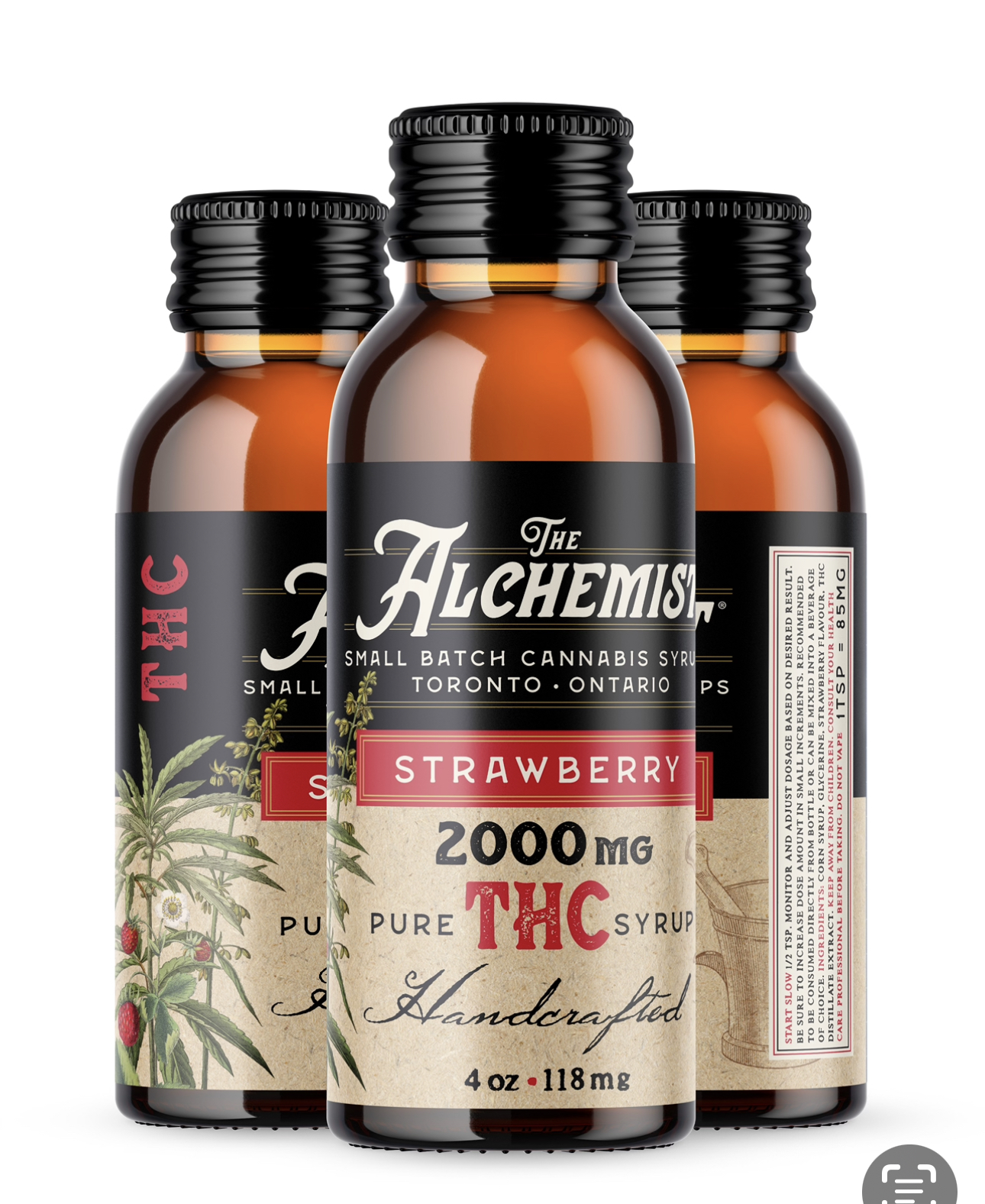 buy The Alchemist 2000mg THC Syrup