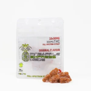 buy Pineapple Express Meds – 300mg Full Specturm Edible