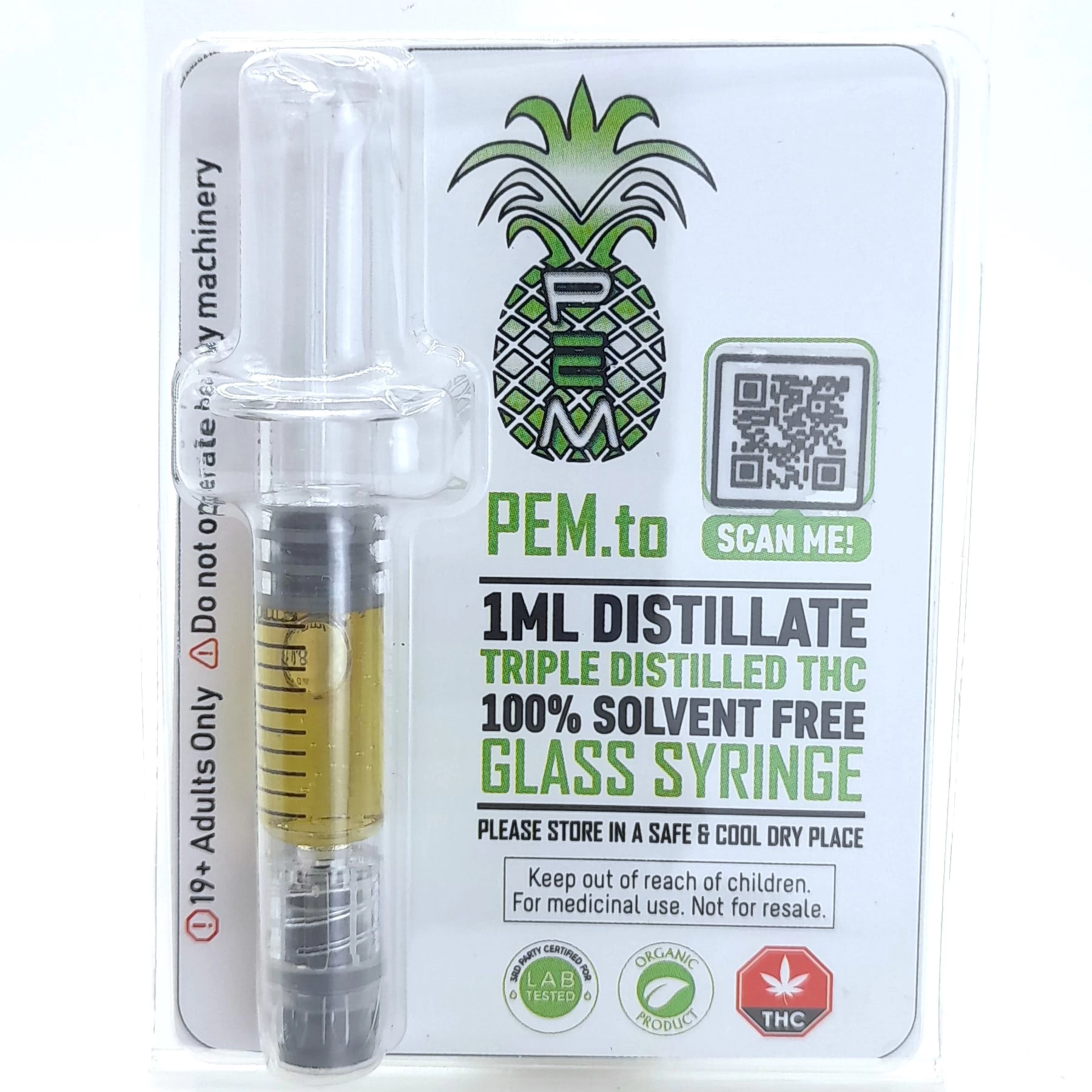 buy Pineapple Express Meds 1ml Distillate