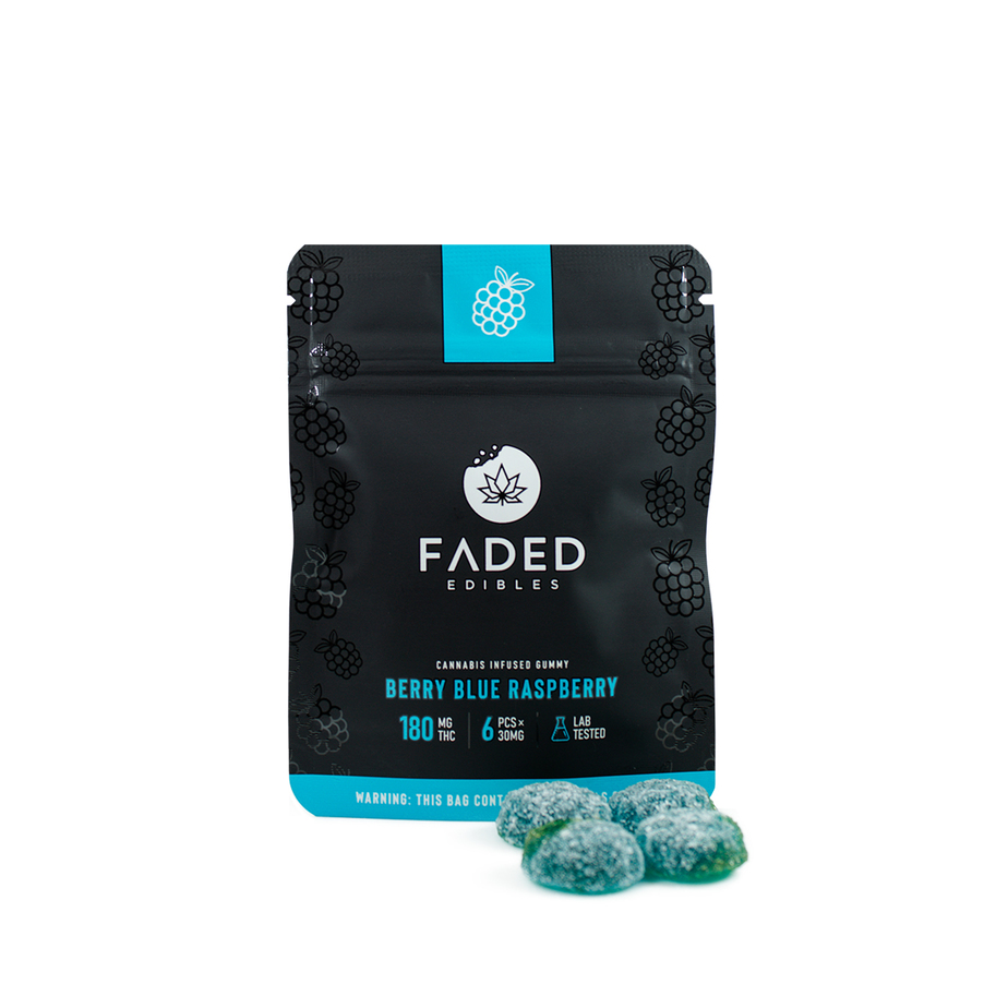 buy Faded Cannabis Co. Berry Blue Raspberries