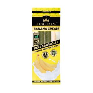 buy King Palm Banana Cream wrap  - Holds 1.5 grams