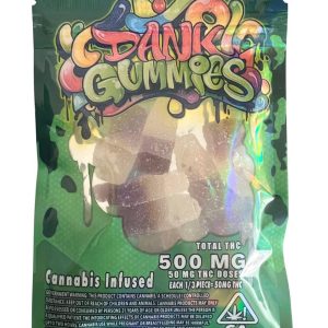 buy Dank Gummies Cola Bottles 500mg