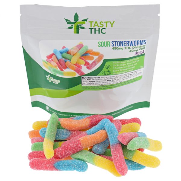 buy Tasty THC – 480MG THC Gummies