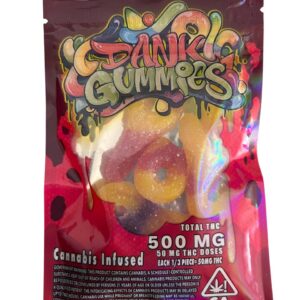 buy Dank Gummies Sour Keys 500mg