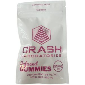 buy Crash Labs 250mg CBD Gummies