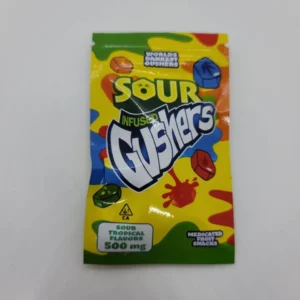 buy Sour Gushers – Tropical 500mg