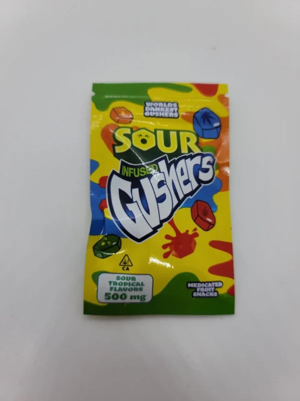 buy Sour Gushers – Tropical 500mg