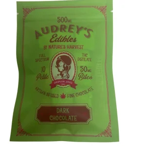 acheter Audrey's 500 mg de feuilles de chocolat noir