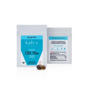 Kalyx CBD 10 Gélules (10 mg CBD – 5 gélules/sachet)