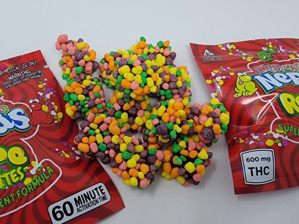 Medicated Nerds Bites So Very Cherry 600mg THC