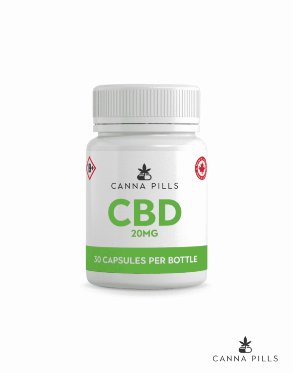 Canna Pills – CBD Capsules 30x (CBD 20mg)