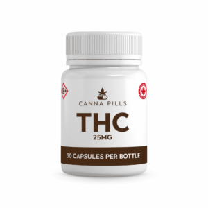 Pilules de Canna : Capsules de THC 30x (25 mg)