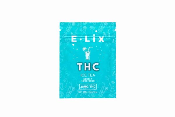 E.LIX | THC Ice Tea Drink Mix | 30mg THC