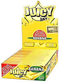 Juicy Jay’s Banana Flavored Rolling Papers – 1 pack