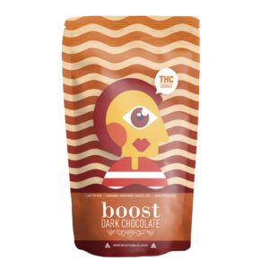 Boost Dark Chocolate Pack – THC 200mg Boost Edibles | Canada