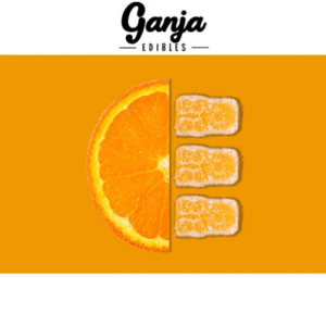 Ganja Bears Sour Orange – 10 x 15 mg de THC