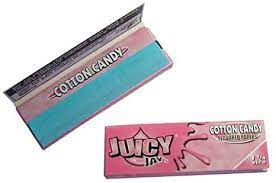 Juicy Jay’s Cotton Candy Flavored Rolling Papers – 1 pack