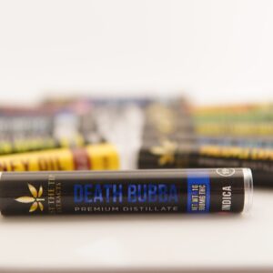 Just The Tip: Distillate Cartridges: Death Bubba: Indica (1ml)