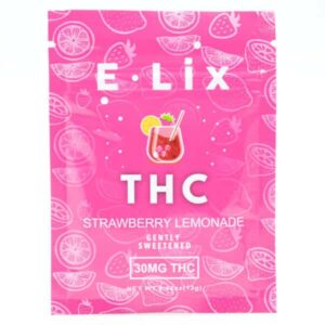 E.LIX | Strawberry Lemonade Drink Mix | 30mg THC