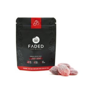 Faded: Cherry Bombs-180mg THC gummies