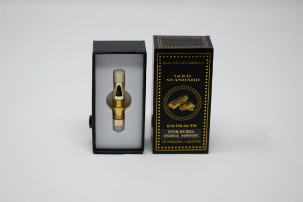 Gold Standard Extracts (6 Flavours) 1mL Distillate Vape Top Cartridge