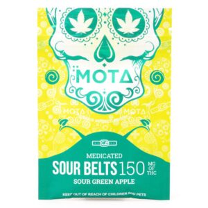 MOTA – Sour Belts Sour Green Apple– 150mg