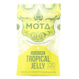 Mota Sugar Free Jelly – Tropical -120 MG THC
