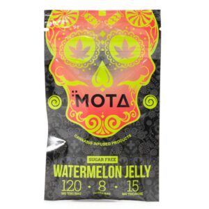 Mota Sugar Free Jelly – Watermelon -120 MG THC