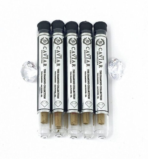 THE CAVIAR COLLECTION: THCA DIAMOND TERPENE INFUSED CONE (9 Flavours)