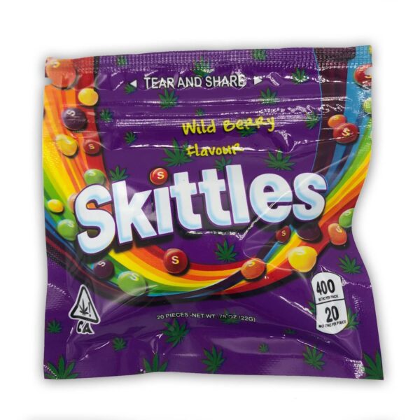 Medicated Wild Berry Skittles 400mg THC