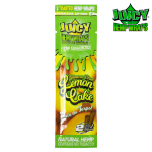 Juicy Terp Enhanced Hemp Wraps – Lemon Cake Flavour