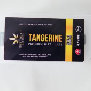 Just The Tip : Tangerine THC – Syringe Premium Distillate Organic Terpenes