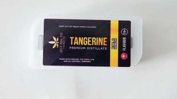 Just The Tip : Tangerine THC – Syringe Premium Distillate Organic Terpenes
