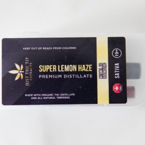 Just The Tip: Super Lemon Haze -THC Syringe Premium Distillate Organic Terpenes