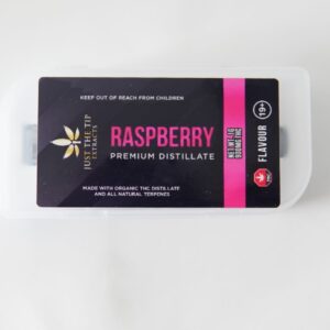 Just The Tip: Raspberry –THC Syringe Premium Distillate Organic Terpenes