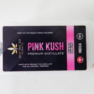 Just The Tip: Pink Kush -THC Syringe Premium Distillate Organic Terpenes