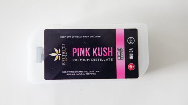 Just The Tip: Pink Kush -THC Syringe Premium Distillate Organic Terpenes