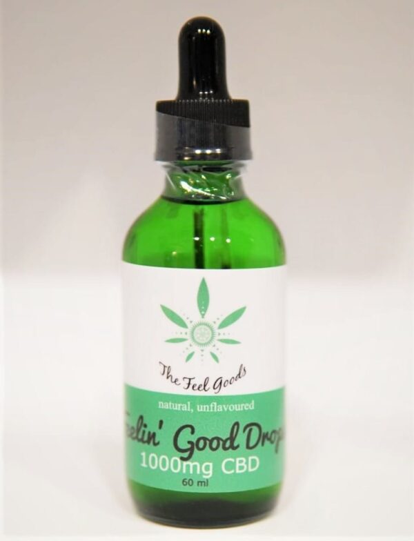 Feeling Good-1000mg CBD Oil drops:(natural unflavour)