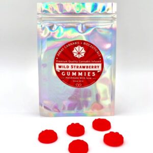 Array – Wild Strawberry Gummies – (50mg THC per pack)