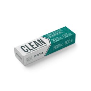 Mota Clean Vegan Organic Dark Chocolate Bar – Plain 300mg THC: 60mg CBD