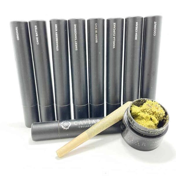 THE CAVIAR COLLECTION: HASH INFUSED CONE (5 Flavours)