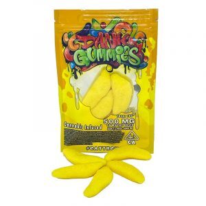 Medicated Dank Gummies Yellow 500mg THC