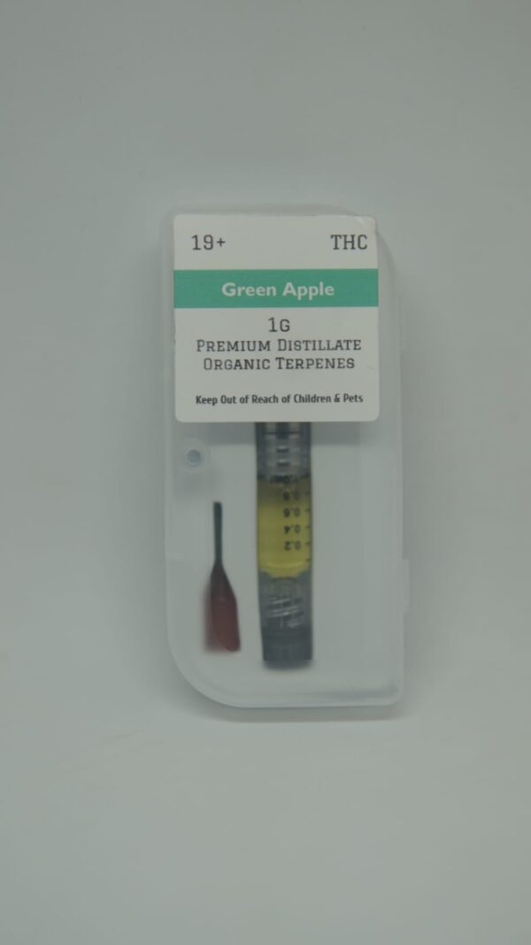 Green apple-THC Syringe Premium Distillate Organic Terpenes