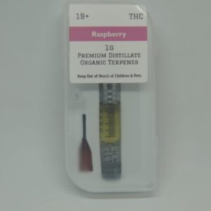 Raspberry THC – Syringe Premium Distillate Organic Terpenes