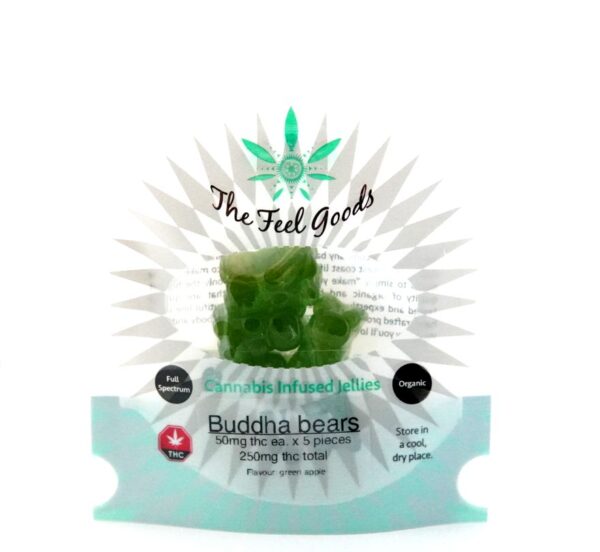 The Feel Goods: BUDDHA BEARS (250mg THC