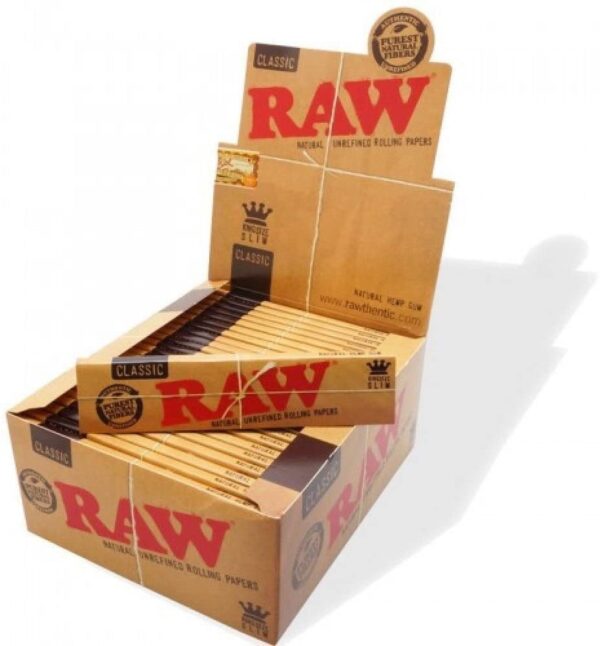 RAW Natural King Size Slim – Rolling Papers