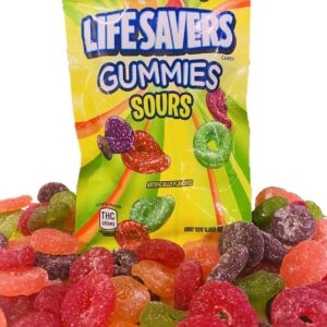 Medicated Lifesavers Sour Gummies 500mg THC