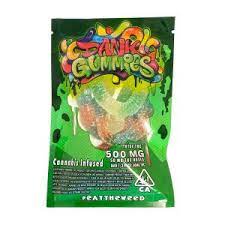 Medicated Dank Gummies Green 500mg THC